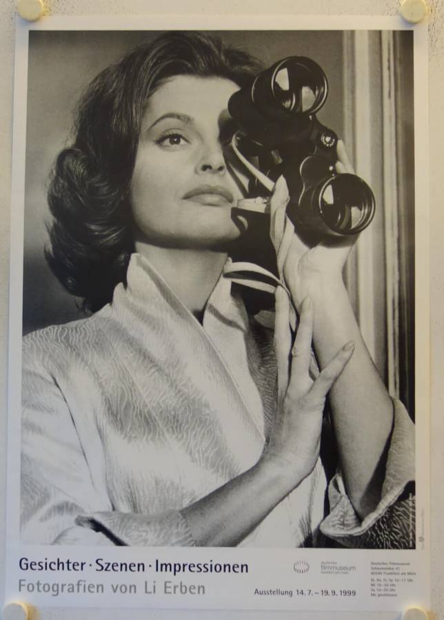 Gesichter Szenen Impressionen - Fotografien von Li Erben original release german exhibition poster